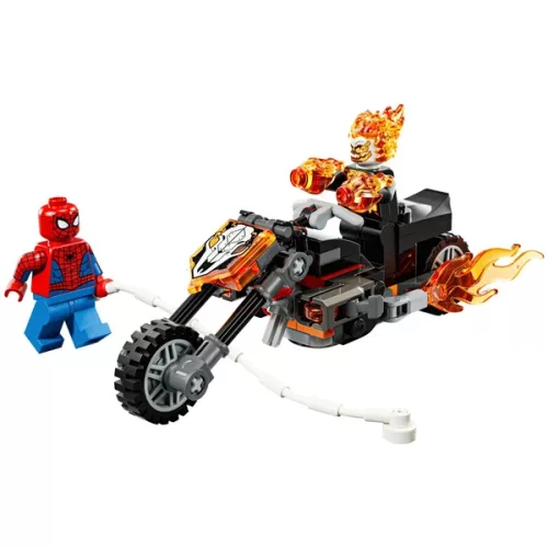 LEGO Marvel Super Heroes Pókember és Szellemlovas a motorján 76335