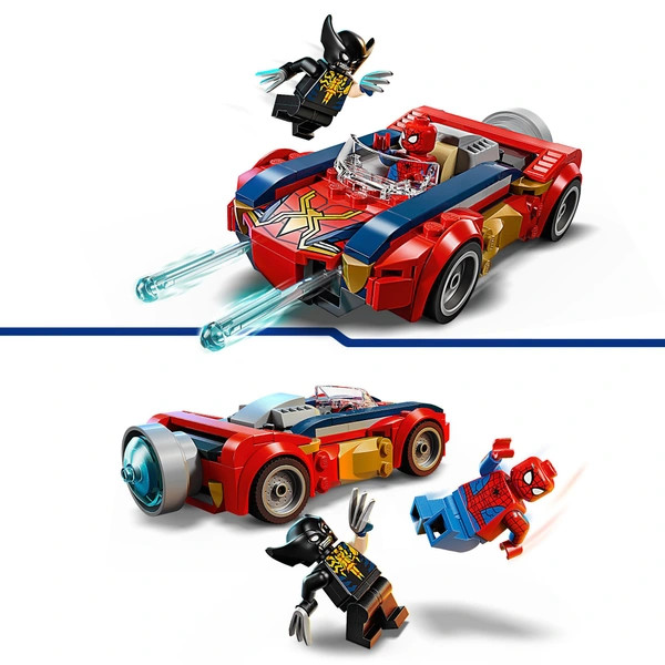 LEGO Marvel Super Heroes Pókember autója a mérgezett Rozsomák ellen 76336 – alternatív kép 3