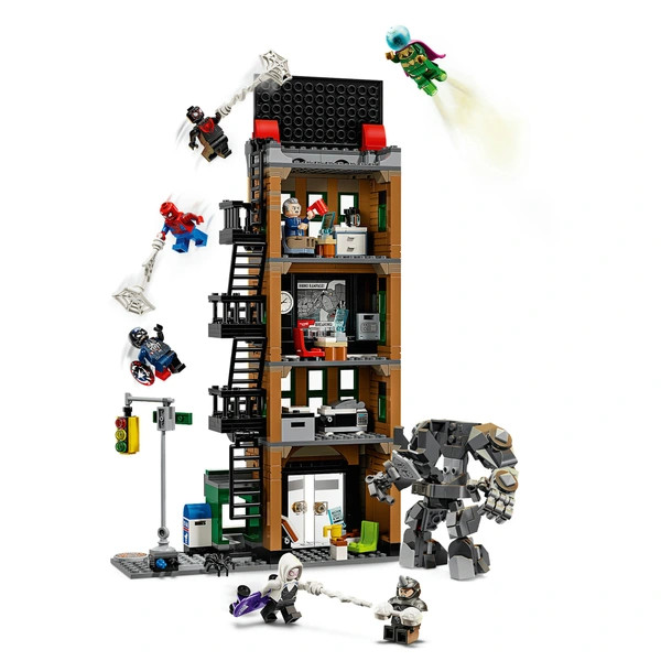 LEGO Marvel Super Heroes Pókember vs. Mysterio: Napi kürtszó 76342 – alternatív kép 3