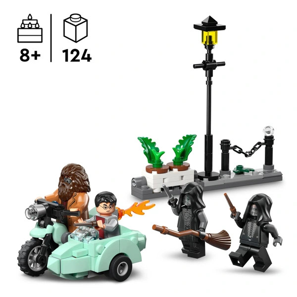 LEGO Harry Potter Hagrid és Harry szökése a Privet Drive-ról 76459 – alternatív kép 2