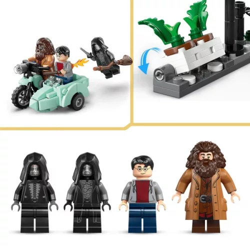 LEGO Harry Potter Hagrid és Harry szökése a Privet Drive-ról 76459