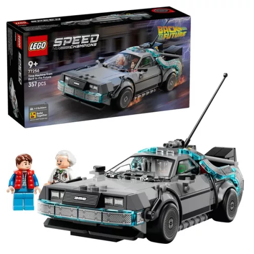 LEGO Speed ​​​​Champions Az időgép a Vissza a jövőbe című filmből 77256