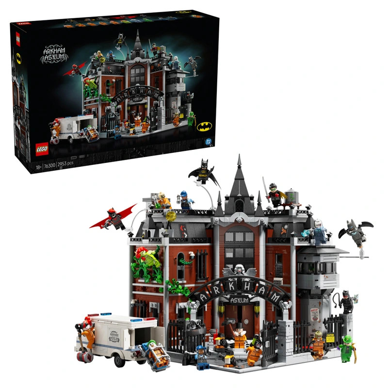 LEGO DC Super Heroes Arkham Elmegyógyintézet 76300 – fő nézet