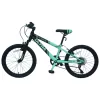 20 colos Verve Ultra Mountainbike, fekete/türkiz
