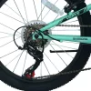 20 colos Verve Ultra Mountainbike, fekete/türkiz