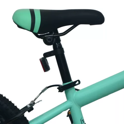 20 colos Verve Ultra Mountainbike, fekete/türkiz