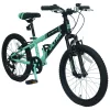 20 colos Verve Ultra Mountainbike, fekete/türkiz
