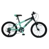 20 colos Verve Ultra Mountainbike, fekete/türkiz