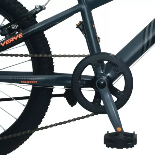20 colos Verve Ultra Mountainbike, fekete/szürke