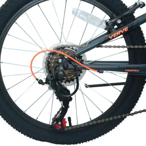 20 colos Verve Ultra Mountainbike, fekete/szürke