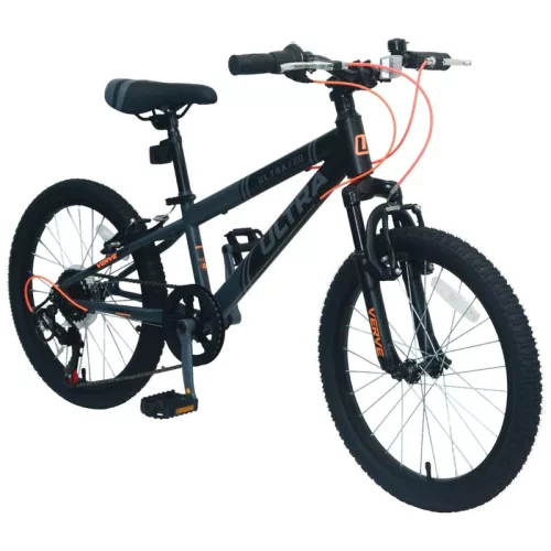 20 colos Verve Ultra Mountainbike, fekete/szürke