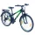 24 colos Urban Tronix StVZO Mountainbike, fekete/zöld