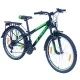 24 colos Urban Tronix StVZO Mountainbike, fekete/zöld