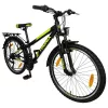 24 colos Urban Tronix StVZO hegyikerékpár, fekete/zöld