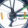 24 colos Urban Tronix StVZO Mountainbike, fekete/zöld