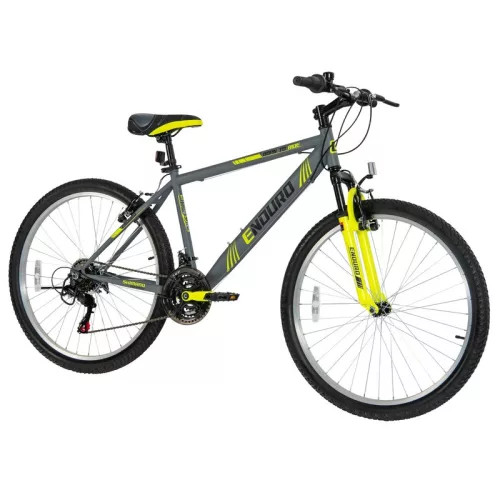 26 colos Enduro Mountainbike, szürke/sárga