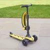 Lamborghini 2in1 összecsukható roller LED kerekekkel, sárga