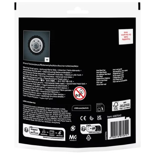 LEGO Technic Hot Rod autó 30735