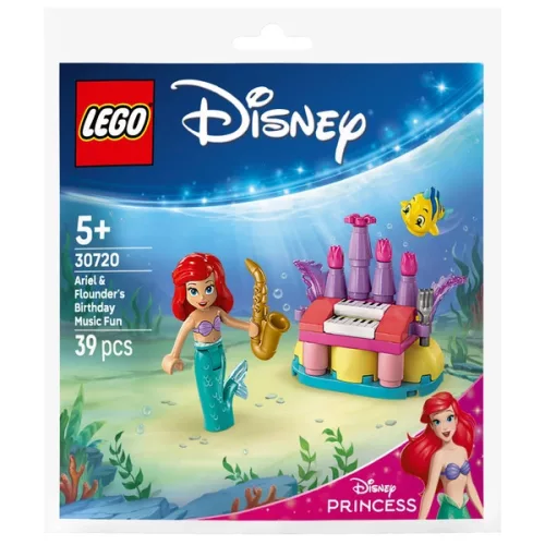 LEGO Disney Princess Ariel és Flounder születésnapi zenés mókája 30720