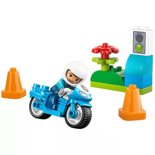 LEGO DUPLO Kék Rendőrségi Motorkerékpár 10471