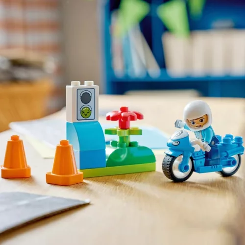 LEGO DUPLO Kék Rendőrségi Motorkerékpár 10471