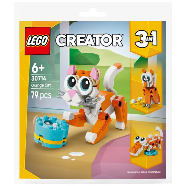 LEGO Creator Narancssárga macska 3 az 1-ben 30714 – alternatív kép 1