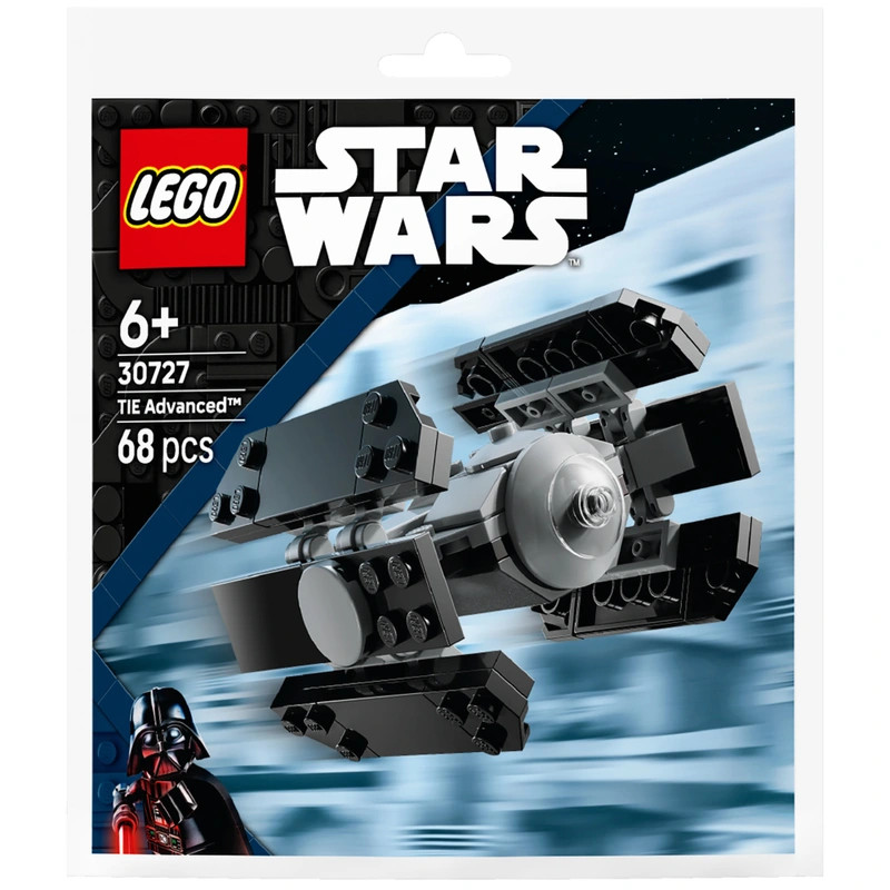 LEGO Star Wars TIE Advanced mini modell 30727 – fő nézet