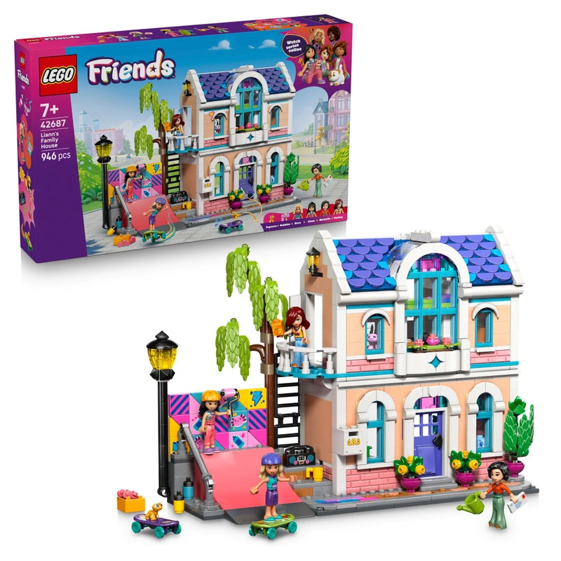 LEGO Friends Liann családi háza 42687 – fő nézet