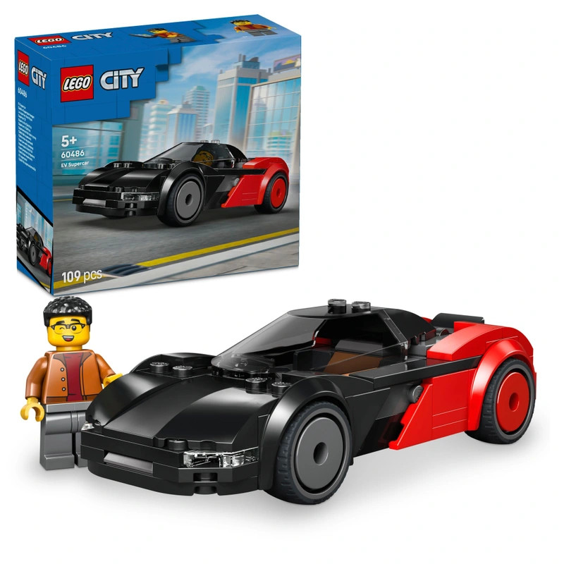 LEGO City Elektromos szuperautó 60486 – fő nézet