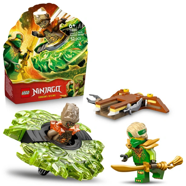 LEGO NINJAGO Lloyd Föld elleni szörnyeteg pörgettyű 71850 – alternatív kép 1