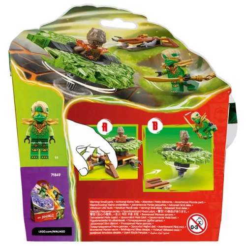 LEGO NINJAGO Lloyd Föld elleni szörnyeteg pörgettyű 71850