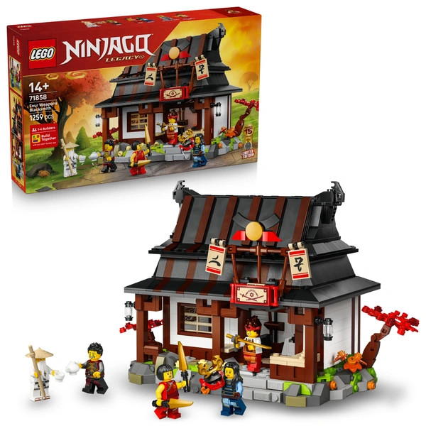 LEGO NINJAGO A Négy Fegyveres Kohó 15. évfordulója 71858 – alternatív kép 1