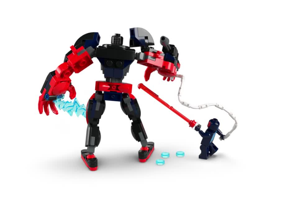 LEGO Marvel Super Heroes Miles Morales robot Pókember ellen 2099 76337 – alternatív kép 2
