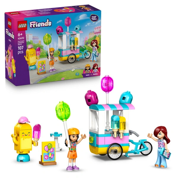 LEGO Friends Fagylalt és lufi állvány 42692 – alternatív kép 1