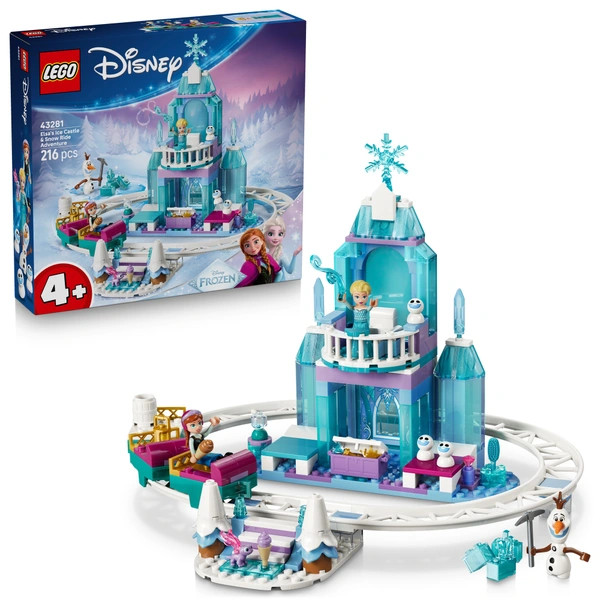 LEGO Disney Princess Elsa szánkózása a Jégpalota körül 43281 – alternatív kép 1