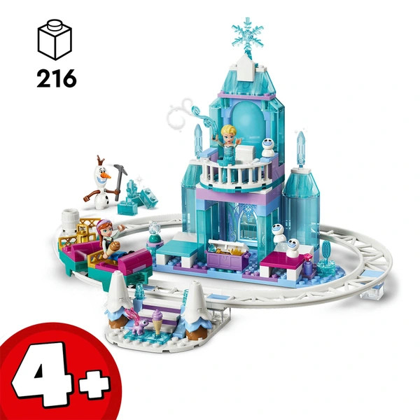 LEGO Disney Princess Elsa szánkózása a Jégpalota körül 43281 – alternatív kép 2