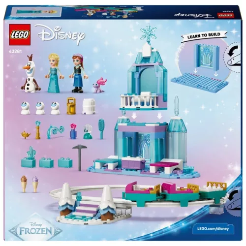 LEGO Disney Princess Elsa szánkózása a Jégpalota körül 43281