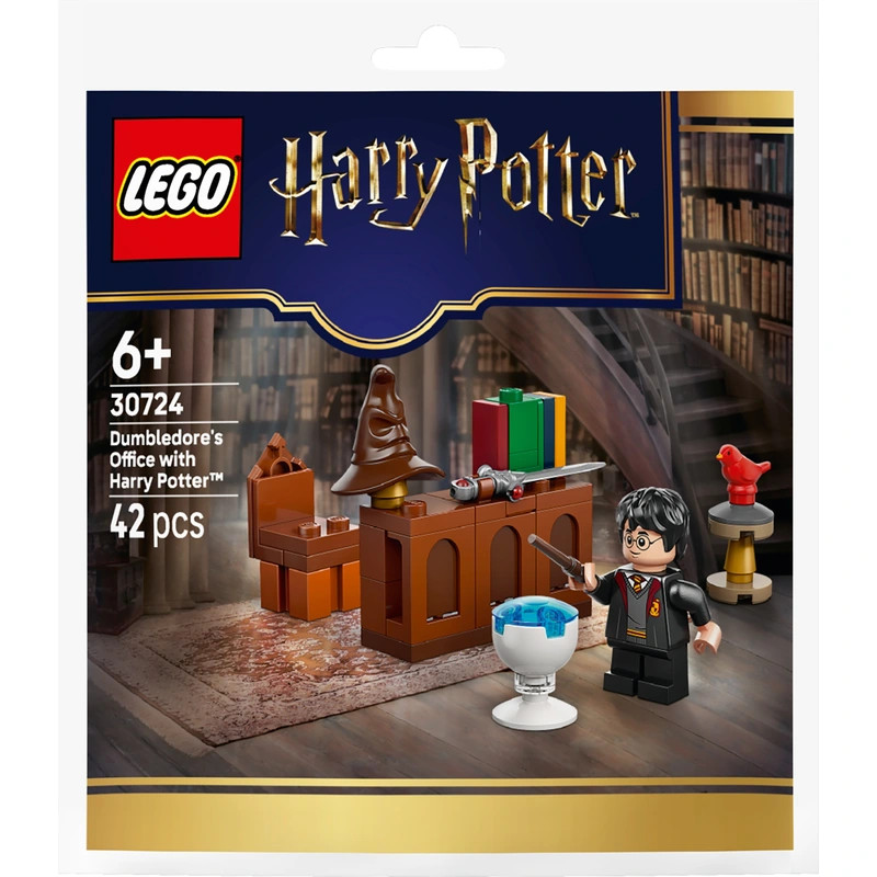 LEGO Harry Potter Dumbledore irodája Harry Potterrel 30724 – fő nézet