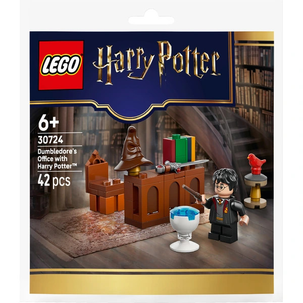 LEGO Harry Potter Dumbledore irodája Harry Potterrel 30724 – alternatív kép 1