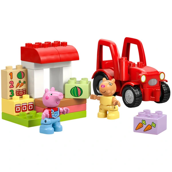 LEGO DUPLO Peppa malac Traktor és piaci árus 10468 – alternatív kép 2