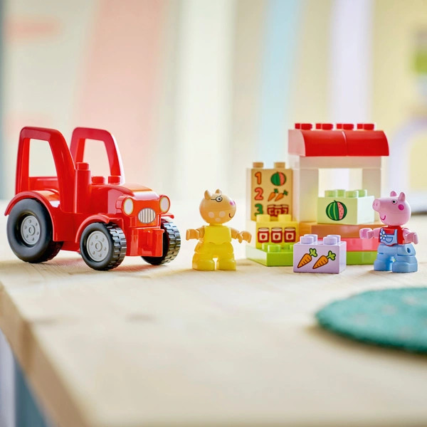 LEGO DUPLO Peppa malac Traktor és piaci árus 10468 – alternatív kép 3