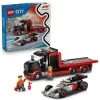 LEGO City F1 teherautó Audi F1 versenyautóval 60493