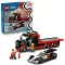 LEGO City F1 teherautó Audi F1 versenyautóval 60493, 6–8 év, Többszínű