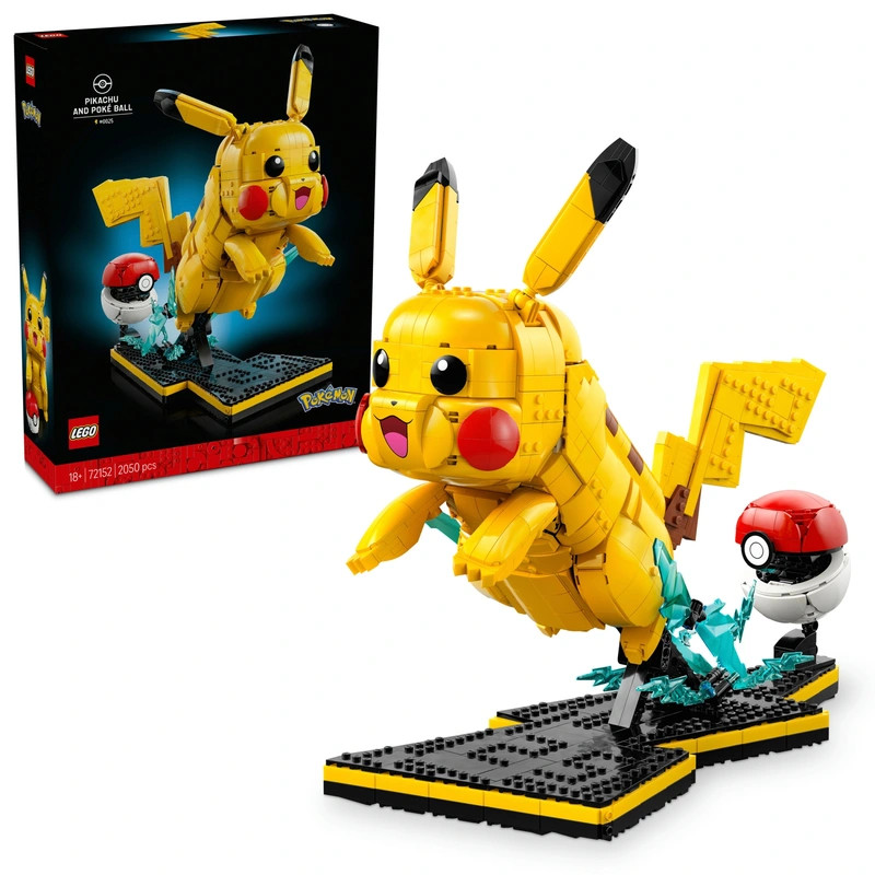LEGO Pokémon Pikachu és Poké Ball 72152 – fő nézet
