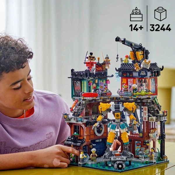 LEGO NINJAGO NINJAGO City Műhelyek 71837 – alternatív kép 2