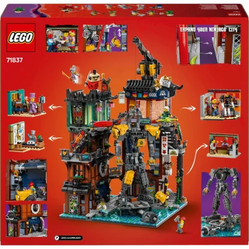 LEGO NINJAGO NINJAGO City Műhelyek 71837