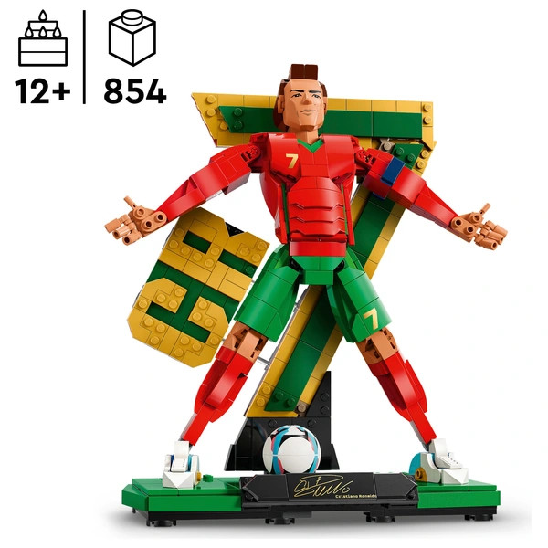 LEGO Editions Cristiano Ronaldo futballlegenda 43016 – alternatív kép 3