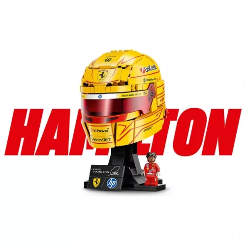 LEGO Editions Scuderia Ferrari HP Lewis Hamilton sisak 43022
