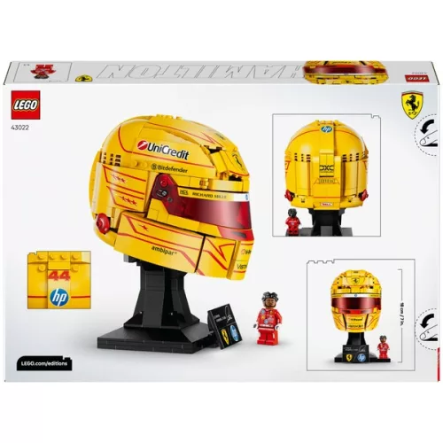 LEGO Editions Scuderia Ferrari HP Lewis Hamilton sisak 43022