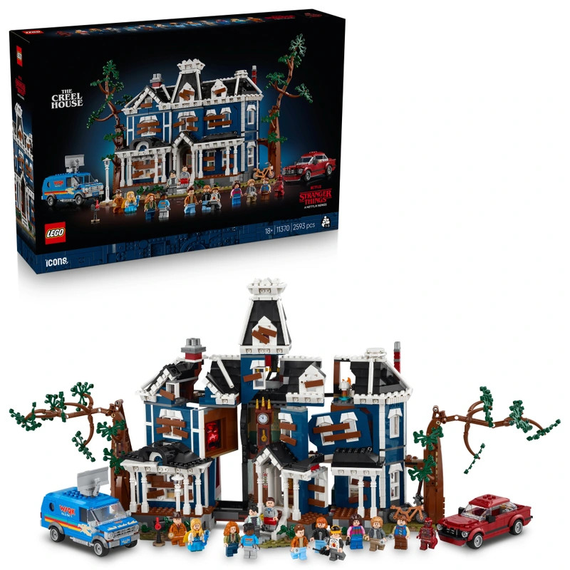 LEGO Icons Stranger Things: A Creel-ház 11370 – fő nézet